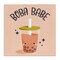 Stupell Industries Boba Babe Bubble Tea Canvas Design by Sarah Hickman